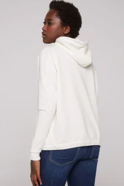 Damen CAMP DAVID & SOCCX Sweatshirt mit Kapuze und Print Artwork