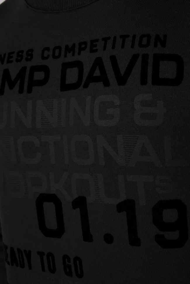Herren CAMP DAVID & SOCCX Sweatshirt mit Label Prints