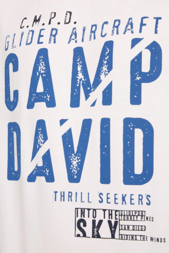 Herren CAMP DAVID & SOCCX Sweatshirt mit Logo Print
