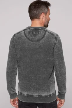 Herren CAMP DAVID & SOCCX Sweatshirt mit Prägedruck