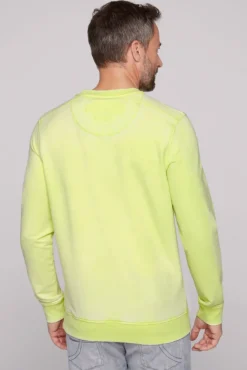Herren CAMP DAVID & SOCCX Sweatshirt mit Prägedruck poison ivy