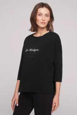Damen CAMP DAVID & SOCCX Sweatshirt mit tonigen Rubber Prints