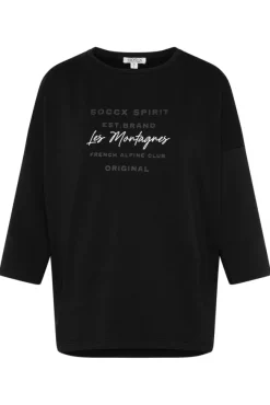 Damen CAMP DAVID & SOCCX Sweatshirt mit tonigen Rubber Prints