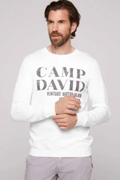 Herren CAMP DAVID & SOCCX Sweatshirt mit Vintage Print