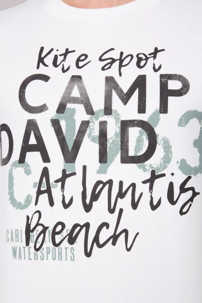 Herren CAMP DAVID & SOCCX Sweatshirt mit Wording Print