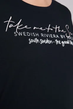 Damen CAMP DAVID & SOCCX T-Shirt  mit Wording Print