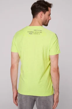 Herren CAMP DAVID & SOCCX V-Shirt mit Rubber Artworks poison ivy