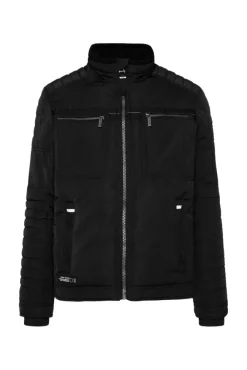 Herren CAMP DAVID & SOCCX Winterjacke im Biker-Design