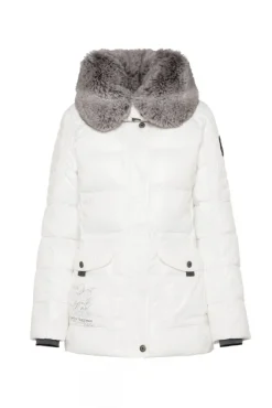 Damen CAMP DAVID & SOCCX Winterjacke mit hohem Kragen und Steppmuster
