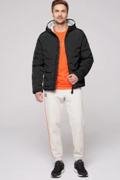 Herren CAMP DAVID & SOCCX Winterjacke mit Stepp-Design